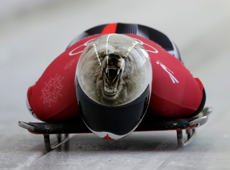 Barrett Martineau of Canada. Photo by Wong Maye-E/AP Photo.
